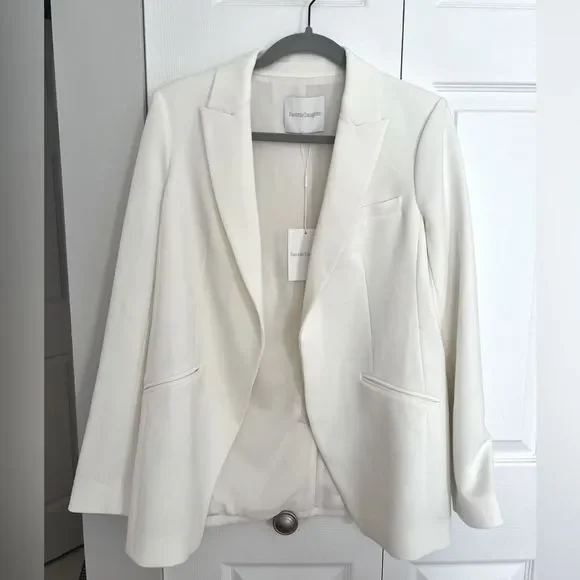 NWT Favorite Daughter white blazer, size XS - Picture 1 of 6
